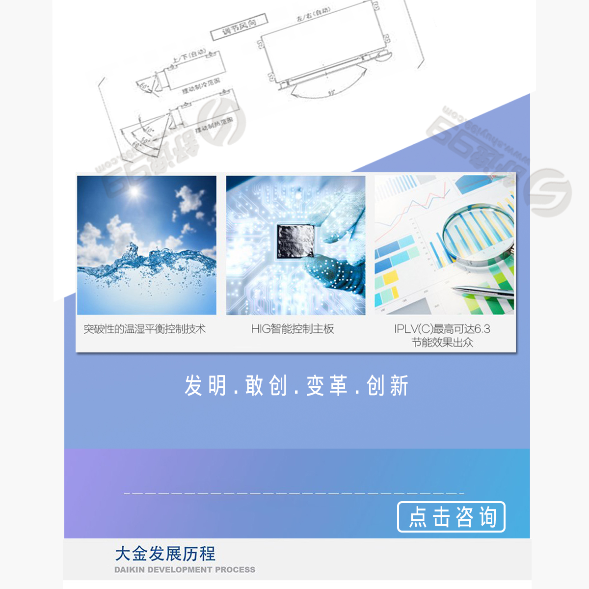 大金一拖三，一拖三大金中央空調(diào)，大金一拖三價格